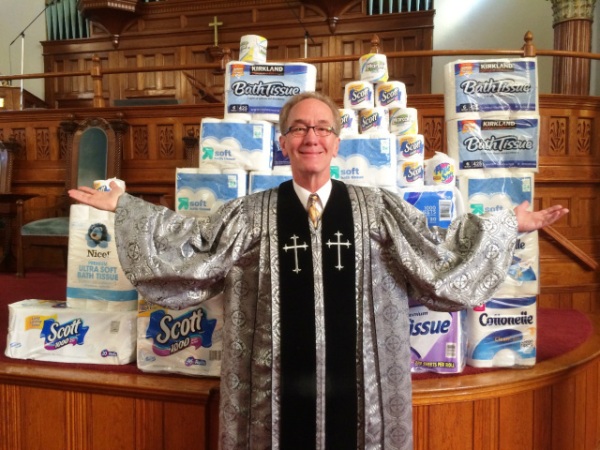 Blessing of the Toilet Paper